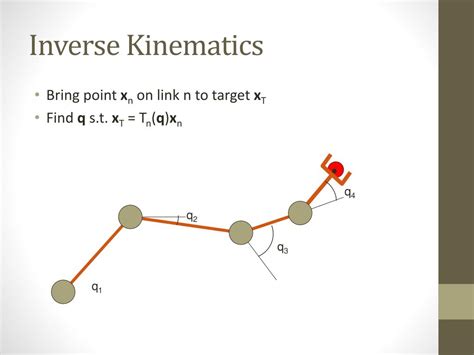 Ppt Inverse Kinematics Powerpoint Presentation Free Download Id