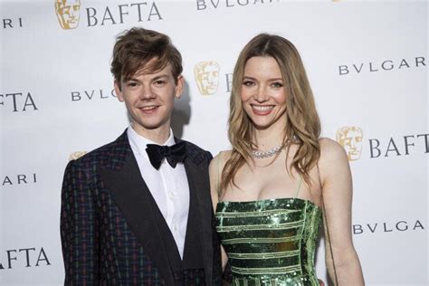 Love Is All Around Thomas Brodie Sangster And Talulah Riley Elons Ex Marry In Lavish Style