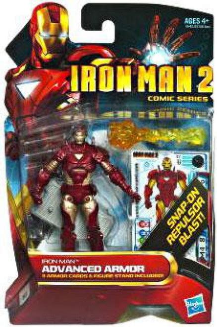 Iron Man 2 Comic Series Iron Man Advanced Armor 4 Action Figure 32