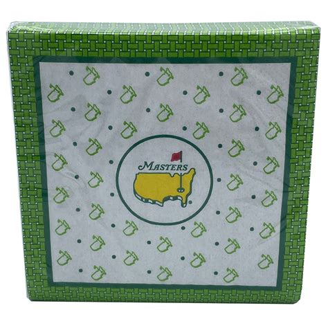 Masters Cocktail Napkins Set Of