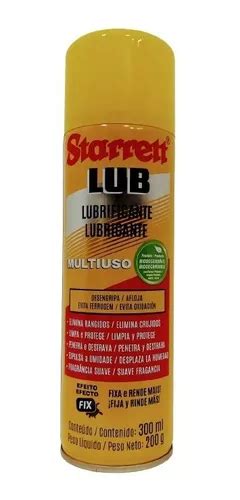 Óleo Lubrificante Desengripante Starrett Lub 300ml Kit C 3 MercadoLivre