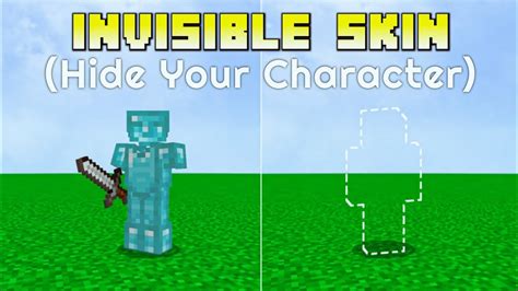 invisible skin  minecraft youtube