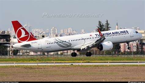 Tc Lta Turkish Airlines Airbus A Nx Photo By Kayra Duyan Id