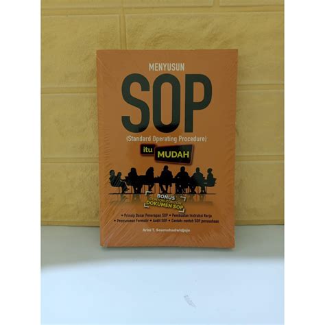 Jual BUKU MENYUSUN SOP ITU MUDAH BONUS CONTOH CONTOH DOKUMEN SOP