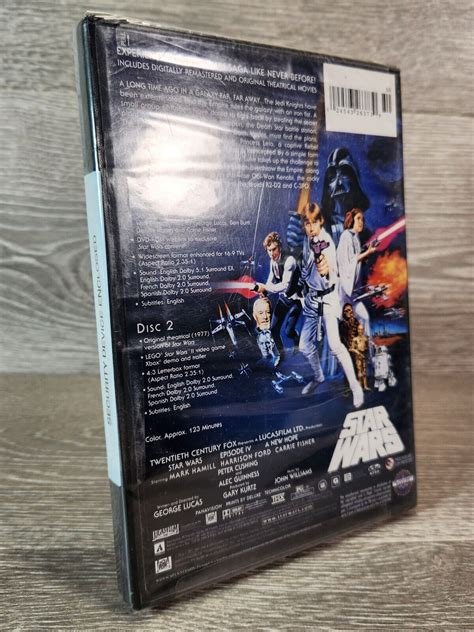 Star Wars Dvd Disc Set Limited Edition Widescreen For Sale