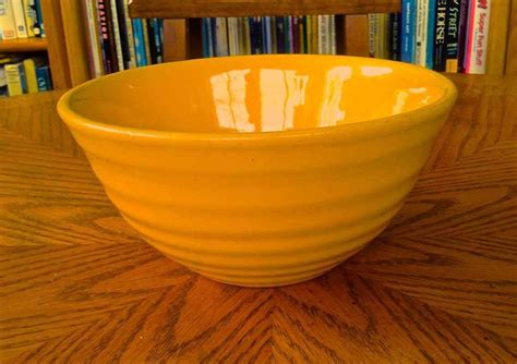 Vintage Ceramic Mixing Bowl – Made in USA – Mid-Century – Haute Juice