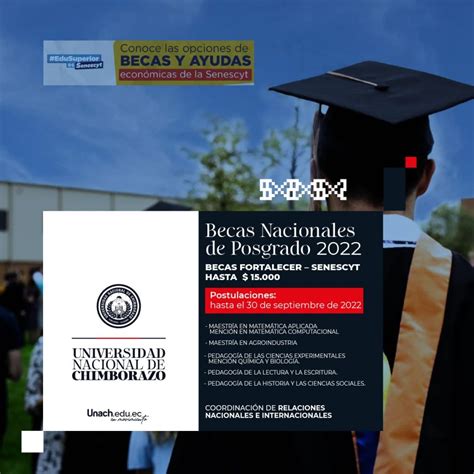 Programa De Becas FortalÉcete Becas Nacionales De Posgrado 2022 Universidad Nacional De Chimborazo