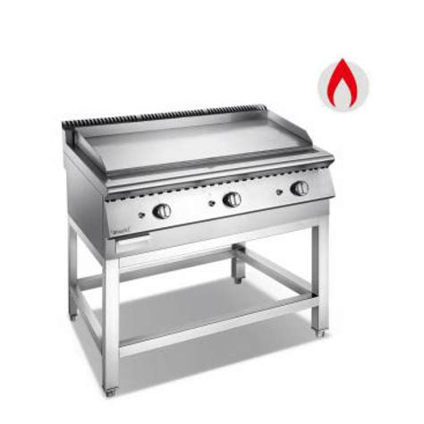 Commercial Gas Griddle with Stand