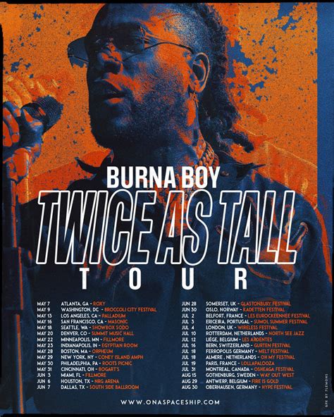 Burna Boy Announces Tour | Pitchfork