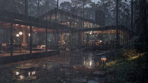 Get Rid Of Worries And Sleep Well With Heavy Rain In The Forest