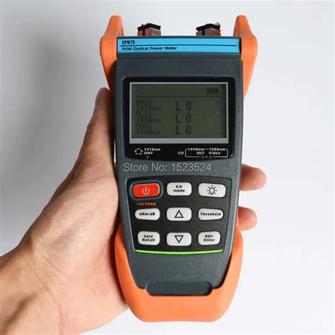 EPN70 English Version Handheld BPON EPON GPON PON Fiber Optical Power