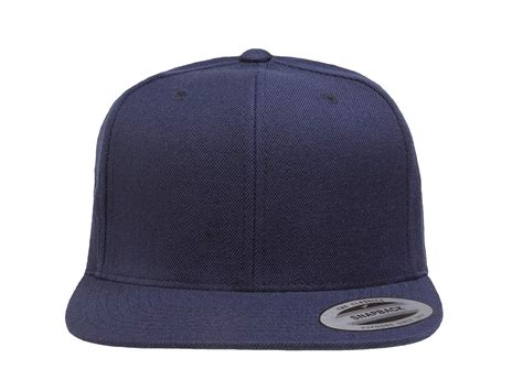 Flexfit Unisex Yupoong Premium Classic Snapback Cap 6089m Navy One