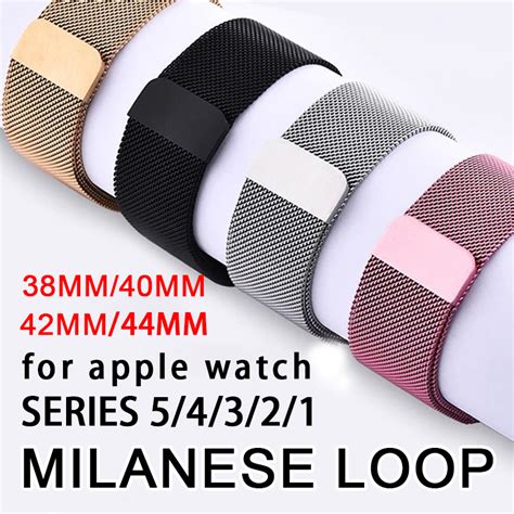 Pulseira Milanese A O Serve Para Iwo Apple Watch Mm Mm Mm Mm