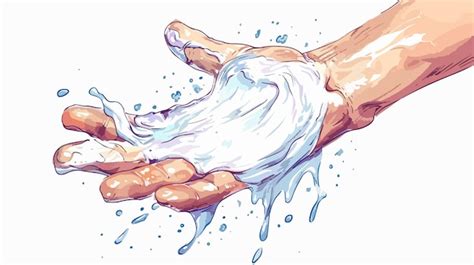 Effective Hand Injuries Treatment Cream Vector Illustration | Premium AI-generated vector