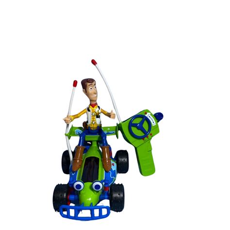 Disney Thinkway Toy Story RC Buggy Car With Woody (s)