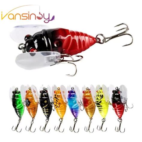 Fishing Lures Cm G Floating Water Lifelike Simulate Cicada Shape