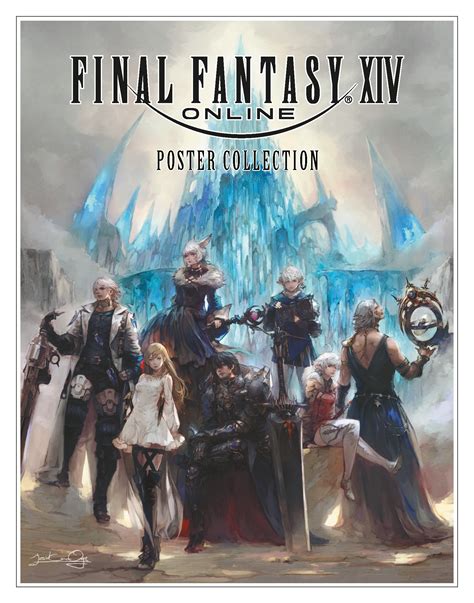 Final Fantasy Xiv Poster Collection By Square Enix Penguin Books New