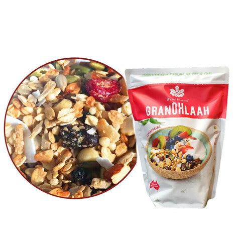 Brookfarm Granohlaah With Super Grains Tart Cherries Crunchy Nuts 1