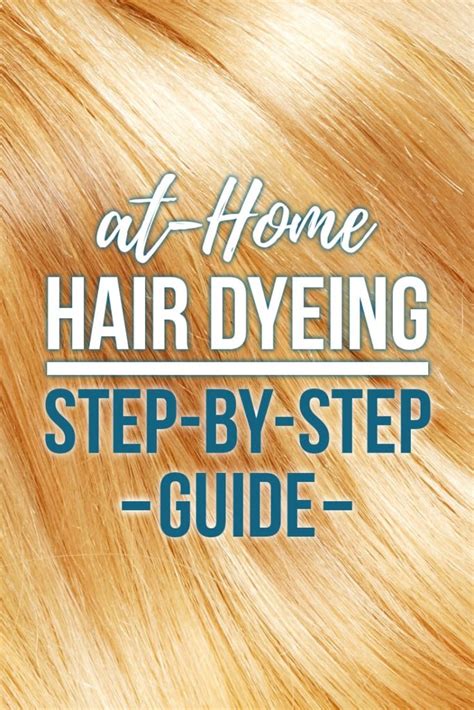 how to dye hair at home tips