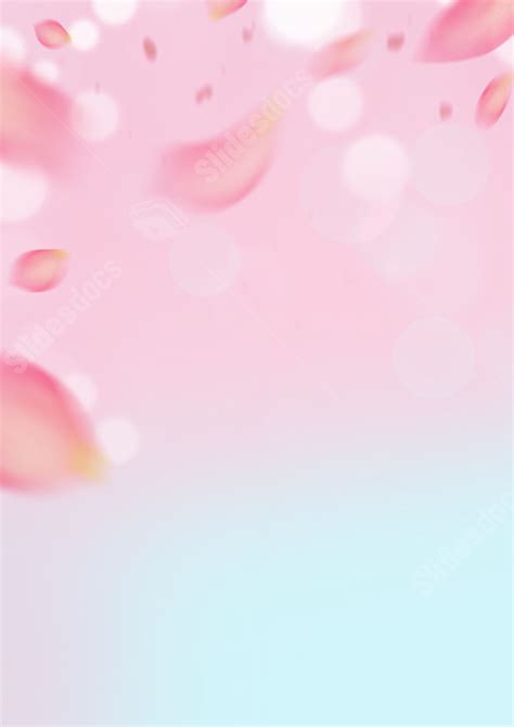 Light Effect Cherry Blossom Border Page Border And Printable Background