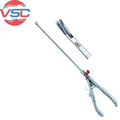 Laparoscopic Needle Holder Curved Toothed Jaw At Rs Laparoscopic