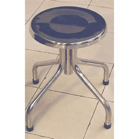 Polished Round Stainless Steel Hospital Stool At Rs 2200 In Kolhapur