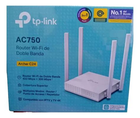 Router Tp Link Ac750 Archer C24 Doble Banda MercadoLibre