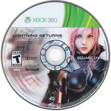 Lightning Returns Final Fantasy Xiii Xbox Box Cover Art