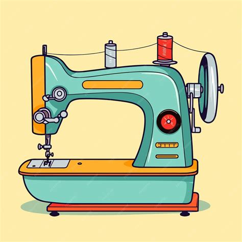 Premium Vector Manual Sew Machine Icon Simple Vector Illustration Of