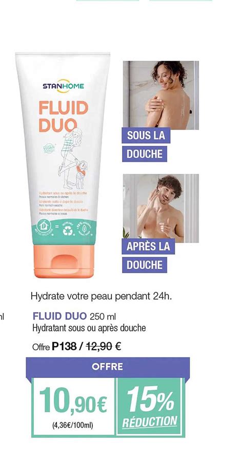 Promo Fluid Duo Chez Stanhome Icataloguefr