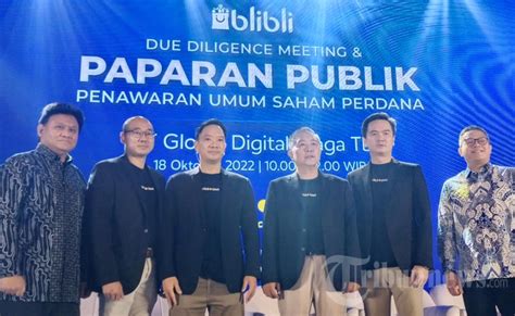 Penawaran Umum Saham Perdana Blibli Foto 1 1942063 TribunNews