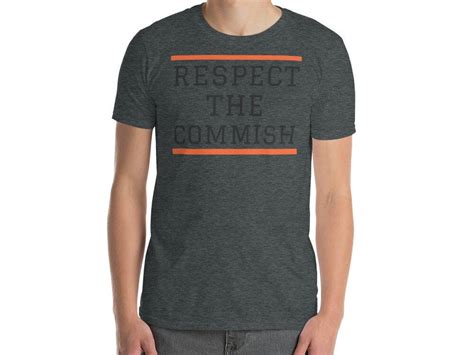 Cincinnati Team Colors Respect The Commish Fantasy Football Shirt League Commissioner Gear Funny