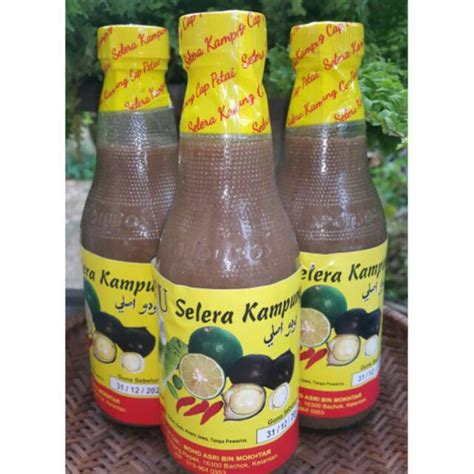 BUDU SELERA KAMPUNG BUDU SEDAP BUDU CAP PETAI Shopee Malaysia