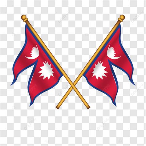 Nepal National Flag Waving 3d Vector Waving Nepal Flag National Flag