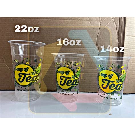 Jual Gelas Pop Ice Oz Gelas Bubble Oz Gelas Oz Gelas Plastik