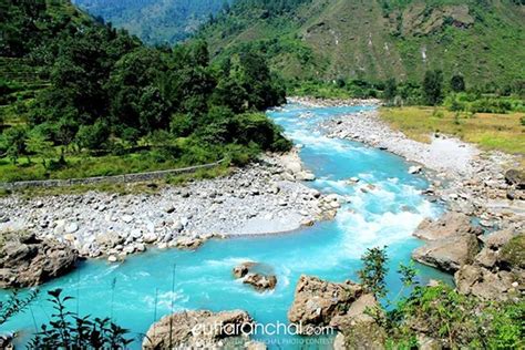 Gori Ganga River of Uttarakhand - Gori Ganga in Milam Glacier ...