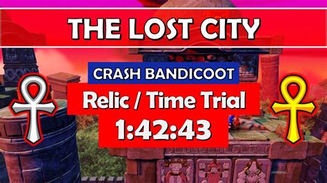 Crash The Lost City Gold Platinum Relic Time Trial Run