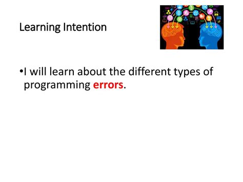 Learning Intention I Will Learn About The Different Types Of