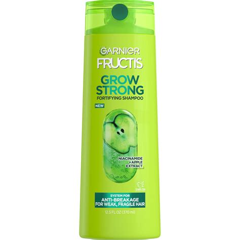 Fructis Grow Strong Garnier Champ Fortificante Con Ceramidas Y