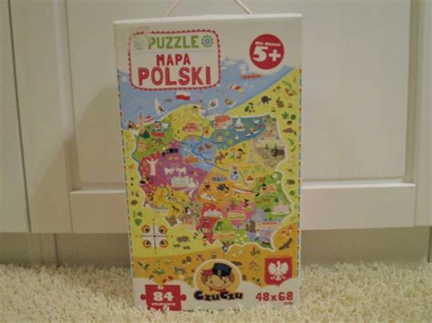 Puzzle Edukacyjne Czuczu Mapa Polski Elem Wroc Aw Kup Teraz