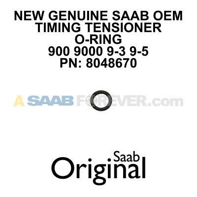 SAAB 9 3 9 5 900 9000 Timing Chain Tensioner O Ring NEW GENUINE OEM