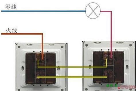 一灯双控开关接线教程一灯双控开关接线图解 接线图网
