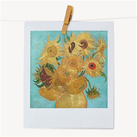 Vincent Van Gogh S Twelve Sunflowers Free Photo Rawpixel