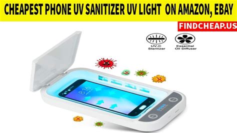 Cheapest Phone Uv Sanitizer Portable Uv Light Cell Phone Sterilizer