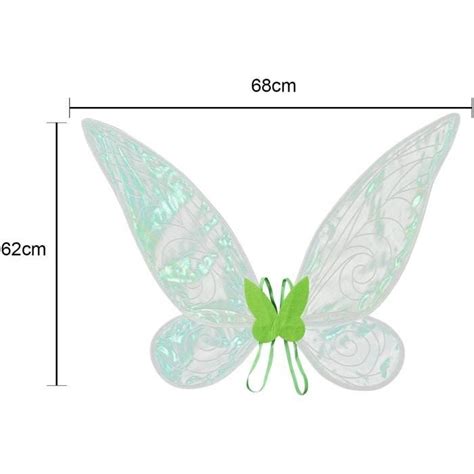 Ailes De Papillon Enfant Ailes Dange Enfant Ailes Fée Verte Papillon