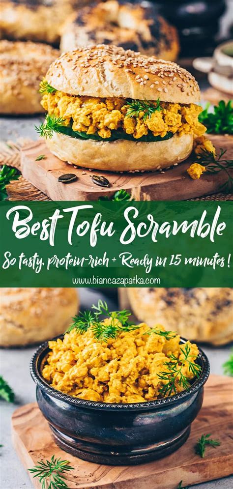 This Tofu Scramble Recipe Is The Perfect Vegan Alternative To Scrambled Eggs It’s Super Eggy