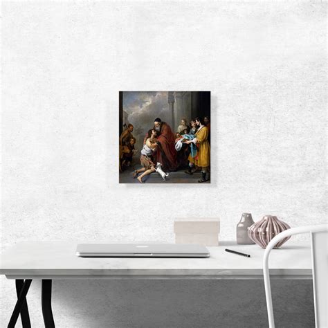 Artcanvas Return Of The Prodigal Son On Canvas By Bartolome