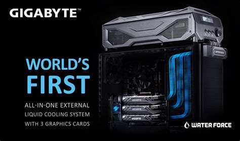 Gigabyte Waterforce All In One External Liquid Cooling System With 3