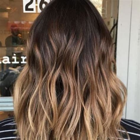 Honey Brown Ombre Hair