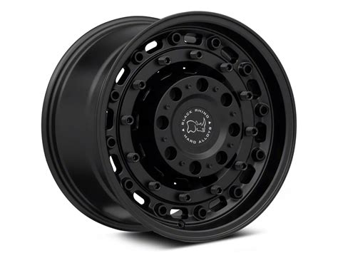 Black Rhino F Super Duty Arsenal Textured Matte Black Lug Wheel